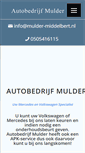 Mobile Screenshot of mulder-middelbert.nl